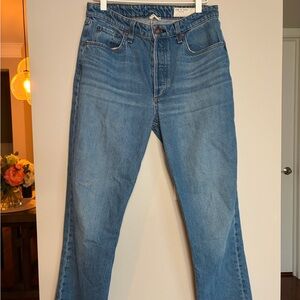 Rag & Bone Jeans Nina High Rise Monty Wash Organic‎ Cotton